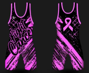 Fight Cancer Wrestling Singlet